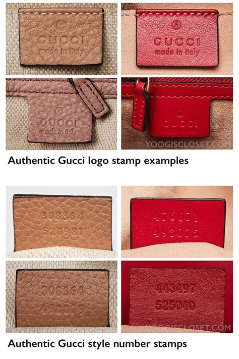 gucci bag tags|genuine gucci tag.